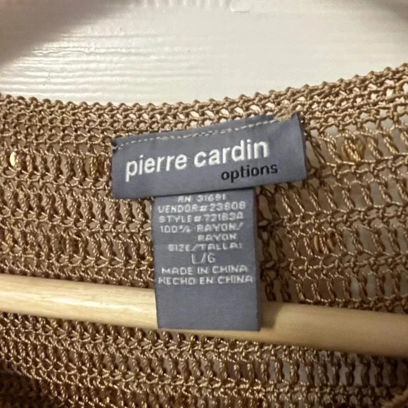 Women’s Pierre Cardin Sequins Cardigan Large - Picture 4 of 7